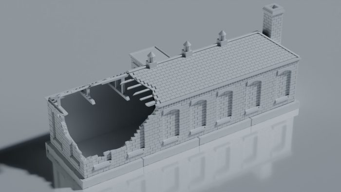 Ruined Brick Yard Administration Building - Image 4